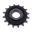 Tandhjul 16T Pitch 520 Gummieret Alternativ: 7260874
