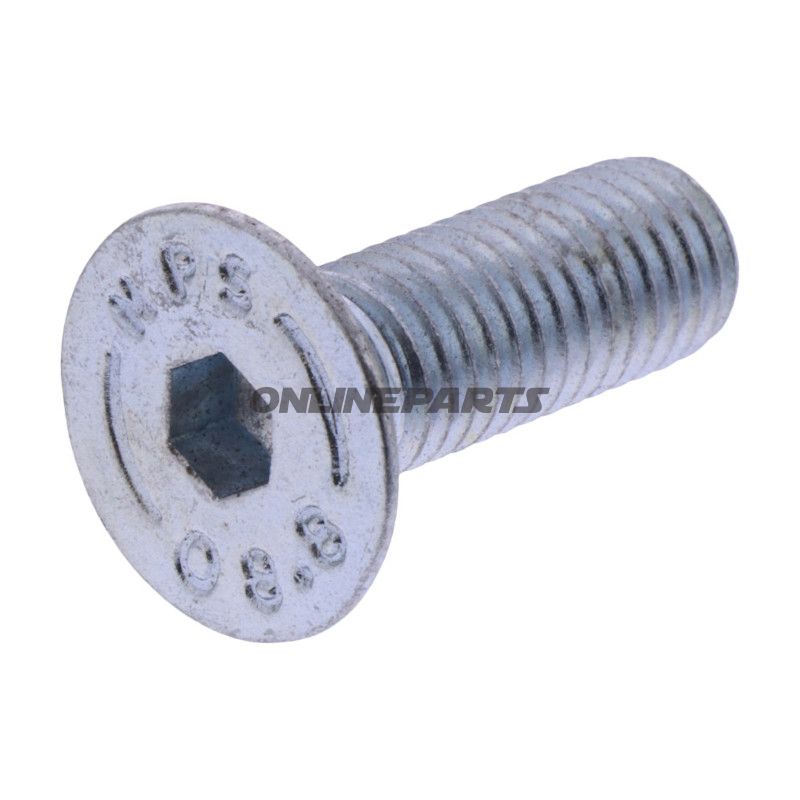 FORSÆNKET SKRUE M10X30ZN DIN 7991