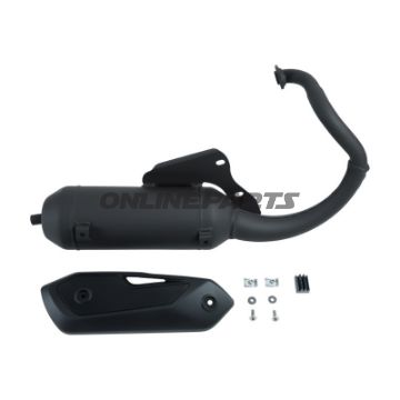 Lyddæmper Silent Pro TECNIGAS Black Edition bl.a. Honda SFX 50 