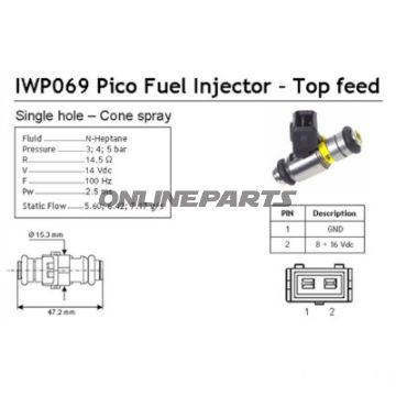 Injektor bl.a. Ducati 749 749 S Biposto/Monoposto