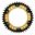 BAGHJUL STE 42 TANDSTIGNING 520 GULD INDRE DIAMETER 134 LOCHKREIS 160