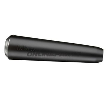 Lyddæmper Rustfrit Stål Classic Racer Slip-On Black Edition