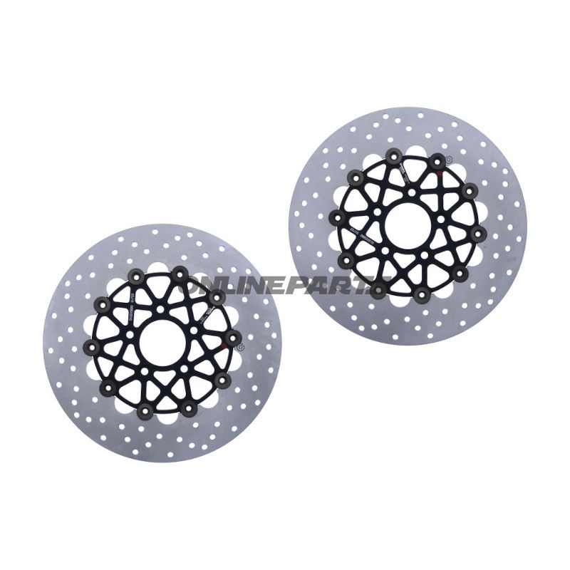 BREMSESKIVESÆT BREMBO RILLE FORTSÆTTER MED 2 DELE