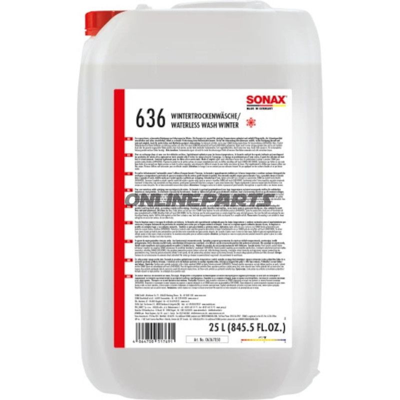TØRVASK 25 LITER SØN VINTER