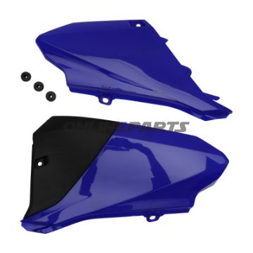 Bild på Sidoplåtsats Polisport 716.33.15 blå 98 för Yamaha YZ 85 LW 19/16 2022-2025 GTIN 5604415141676