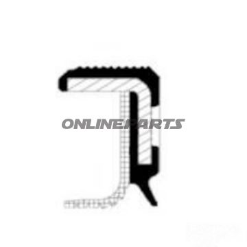 Bild på Wellendichtring Corteco 416.06.71 38x50x7 mm innerdiameter 38 mm yttermått 50 mm bredd 7 mm GTIN 3358960239266
