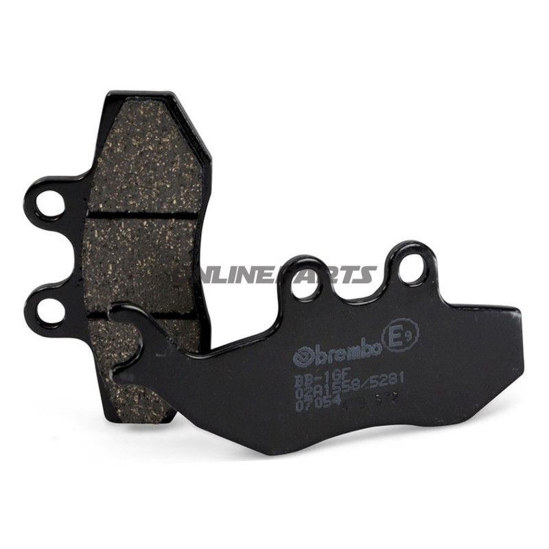Brembo bremseklodser CC organisk vejgodkendt 737.02.88