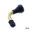 Bøjet gummiventil 8,8 mm til scooter, 100 stk JMP 736.05.54