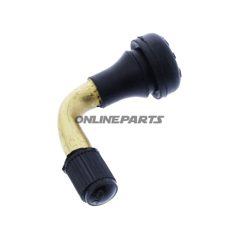 Gummiventil bøjet 8,8 mm til scooter JMP 736.05.52