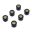 Variatorvægt sæt JMP 6,5 g 16 x 13 mm 6 stk 783.03.93