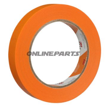 Tape 3M 211E 24 x 50 mm orange