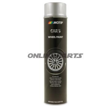 Maling Dupli Color Cars FELG sølv 600 ml silkemat