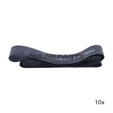 Fælgbånd Heidenau 16-17 tommer, 30 mm, med ventilhul