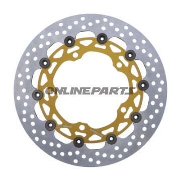 Bremseskive Brembo 760.10.81 300 mm flydende konstruktion