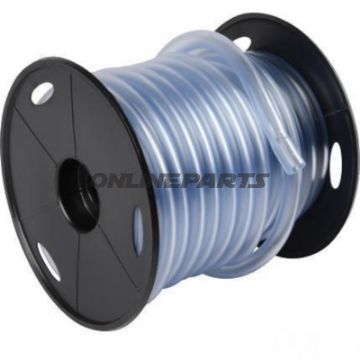 Slange i transparent PVC 8 mm x 11 mm, 15 meter