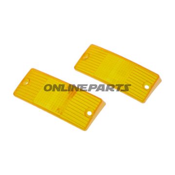 Blinklys CIF 703.00.34, orange glas