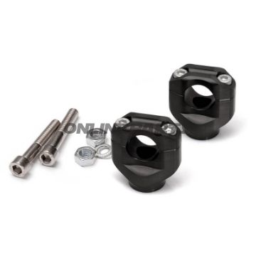 Styrklemme 60 mm sort LSL til 22 mm styr