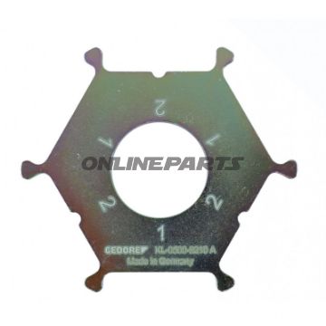 Klemmestjerne dobbelt Gedore Automotive 614.60.31